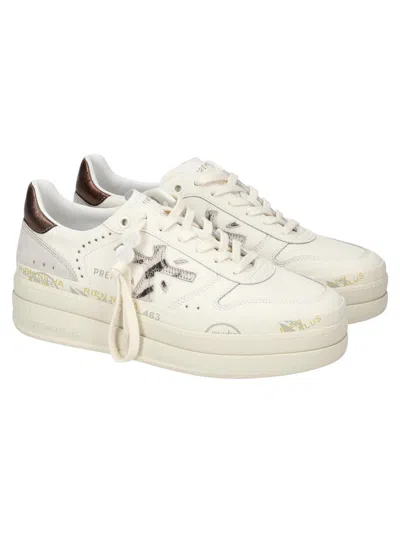 Premiata Micol Sneakers In White