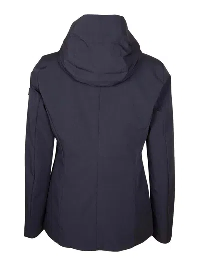 Peuterey Farquar Jacket In Bi-stretch Nylon In Black In Multi