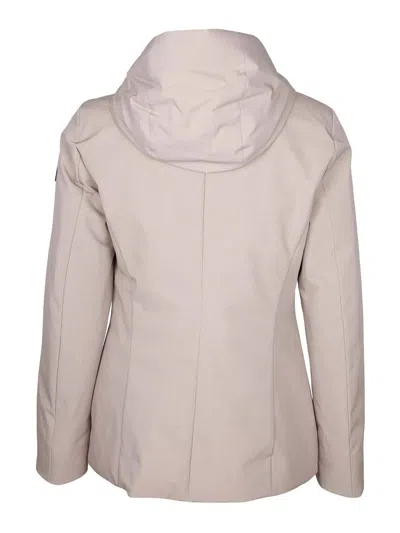 Peuterey Farquar Jacket In Bi-stretch Nylon In Neutral