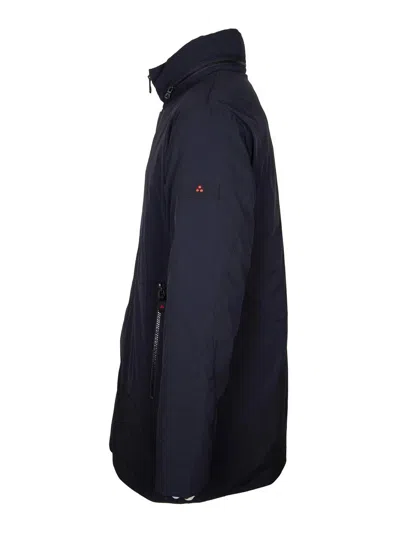 Peuterey Peebles Srt Jacket Graphite Blue In Black