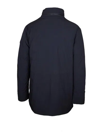 Peuterey Peebles Srt Jacket Graphite Blue In Black