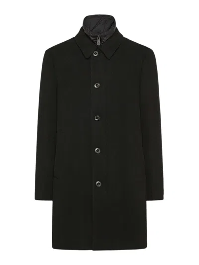 Peuterey Black Jacket In Black