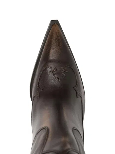 Paris Texas Stiletto Heel Boots In Multi