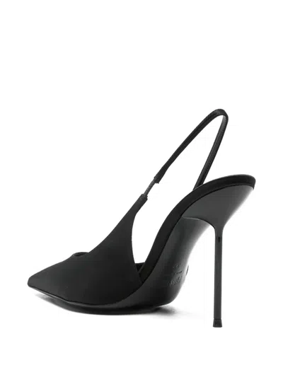 Paris Texas Slingback Pumps Pointed Toe Design In Black
