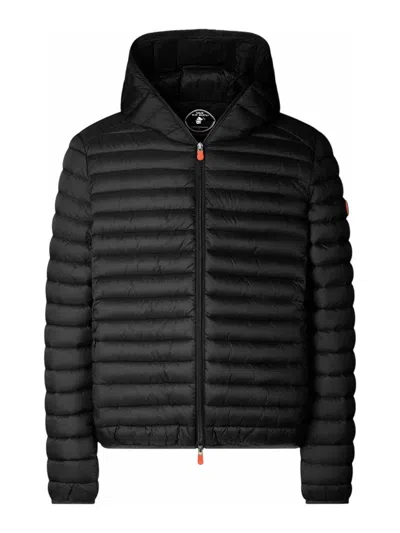 Save The Duck Devon Nylon Down Jacket In Black