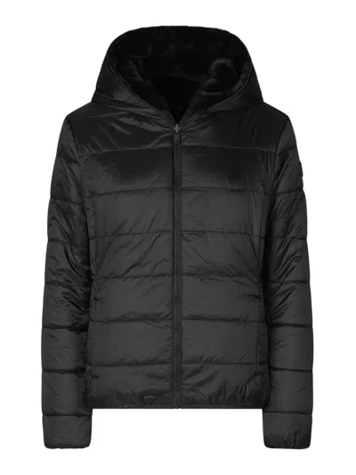 Save The Duck Abrigo Midi - Negro In Black