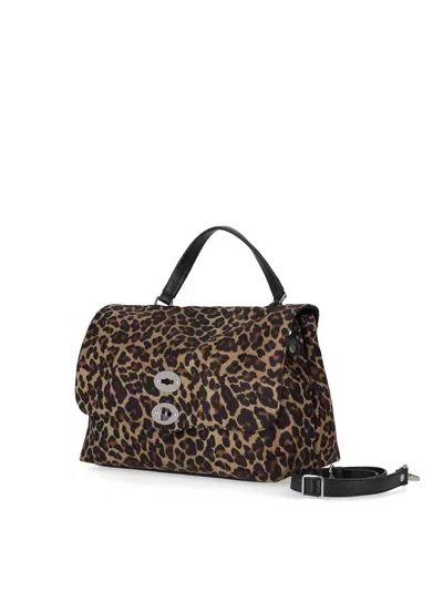 Zanellato Tokyo Animalier Remo Postina Bag In Black