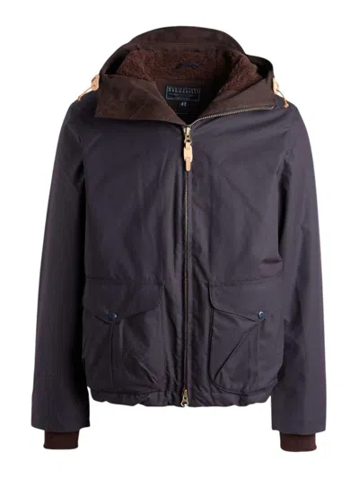 Manifattura Ceccarelli Blue Jacket In Blue