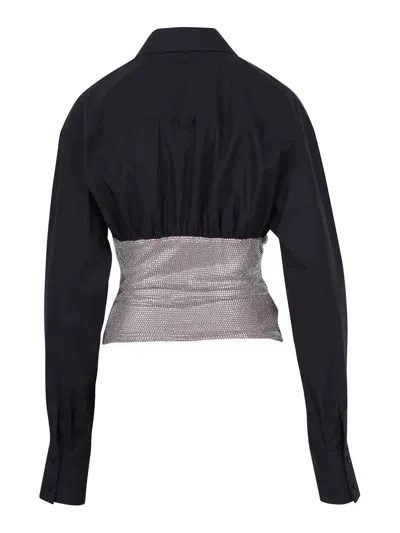 Giuseppe Di Morabito Jewel Shirt In Black
