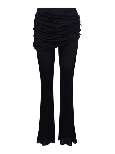 Giuseppe Di Morabito Pantalone In Jersey In Black