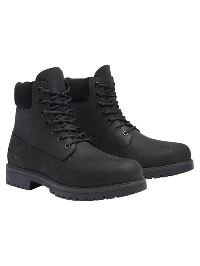 Timberland Black Shoes In Black