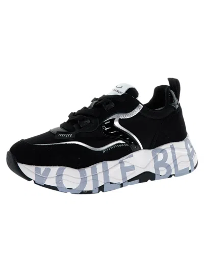 Voile Blanche Sneakers Nero In Animal Print