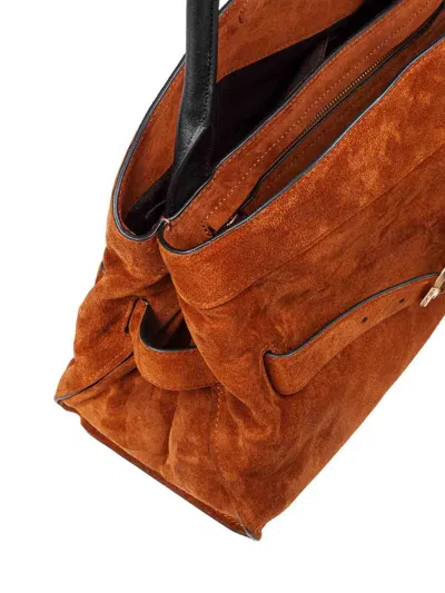 Transit Loose Fit Shirt In Brown