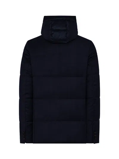 Duno Blue Jacket In Multi