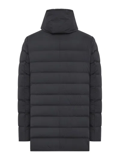 Duno Gray Jacket In Black