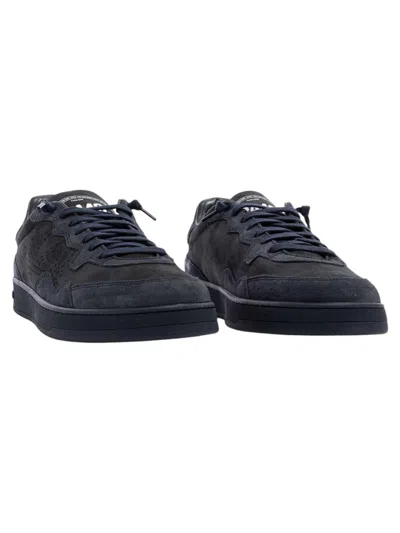 P448 Sneakers Blu In Animal Print