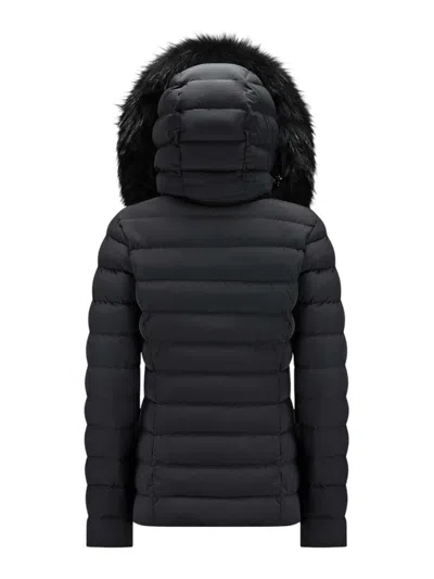 Cape Horn Down Coat In Black