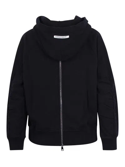 Noumeno Concept Hooded Sweatshirt In Black