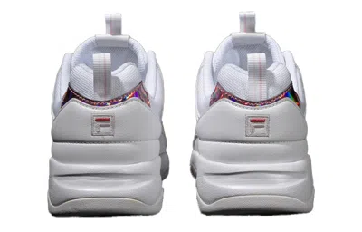 Fila Ray Low Running Shoes White/pink In Multi