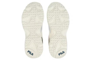 Fila Ray Tracer Low Top Running Shoes White/pink/green In Multi