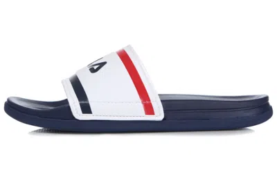 Fila Upper Sports Slipper Navy In Multi