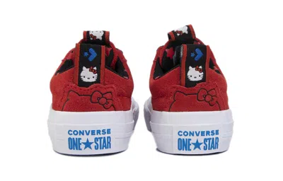Converse (gs)  Hello Kitty X One Star Low Top 'red'