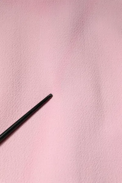 Pre-owned Dolce & Gabbana Pink Blue Wool Sleeveless Shift Mini Women's Dress ()