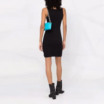 Off-white (wmns)  Off-stamp Ribbed Dress 'black'