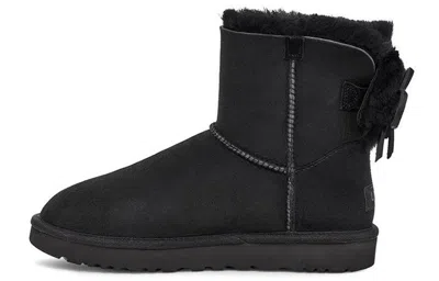 Ugg (wmns)  Classic Dudble Bow Mini Snow Boots Black