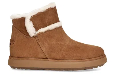 Ugg (wmns)  Classic Mini Spill Seam Blvd Snow Boots Brown In Multi