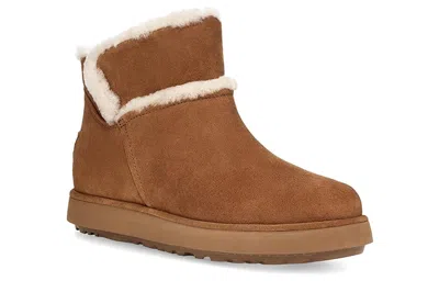 Ugg (wmns)  Classic Mini Spill Seam Blvd Snow Boots Brown In Multi