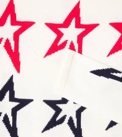 Perfect Moment Merino Wool Rollneck Sweater In Multi