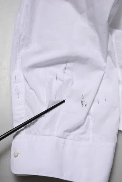 Pre-owned Dolce & Gabbana White Wool Turtleneck Men Sweatshirt Men's Sweater ()