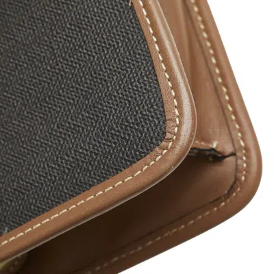 Pre-owned Dunhill Brown Pvc Leather Clutch Bag ()