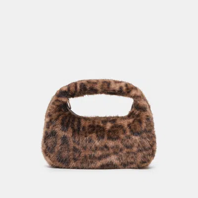 Dolce Vita Frankie Handbag Leopard Plush In Multi