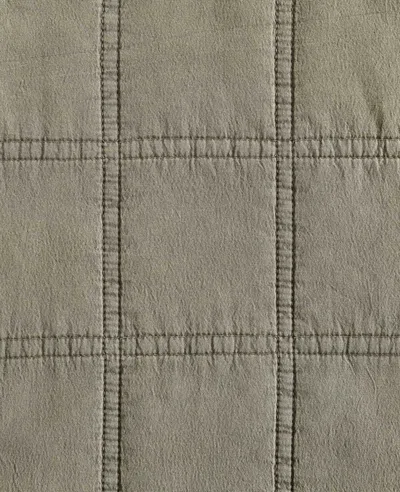 Kenneth Cole Stonewashed Quilt Set In Brown