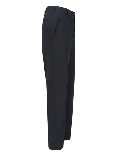 Comme Des Garçons Homme Deux Straight Trousers In Blue