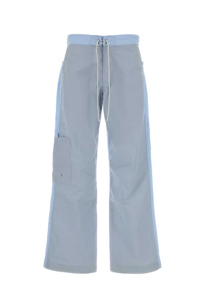 Gimaguas Two-tone Nylon Cedric Pant In Blue