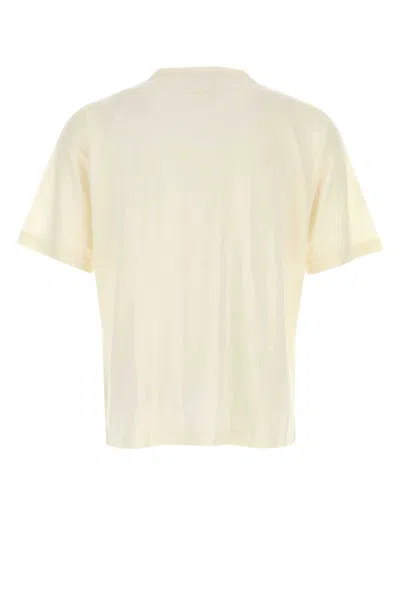 Visvim Ivory Wool T-shirt In Neutral