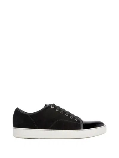 Lanvin Splicing Casual Sneakers In Multi