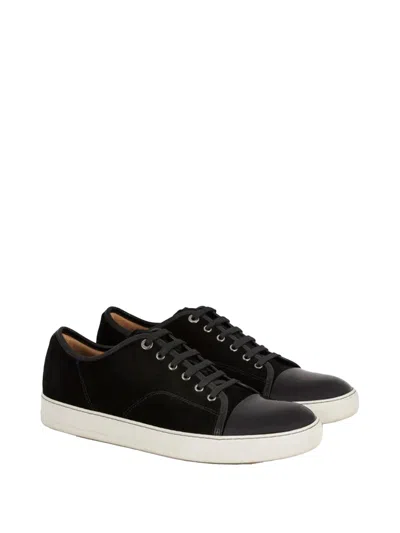 Lanvin Splicing Casual Sneakers In Multi