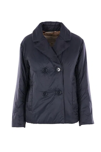 Max Mara The Cube Coats In Black