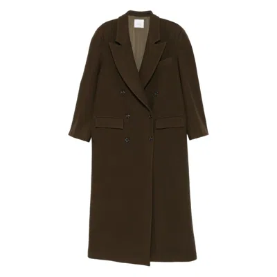 Le Sully Studio Double-breasted Coat In Multi