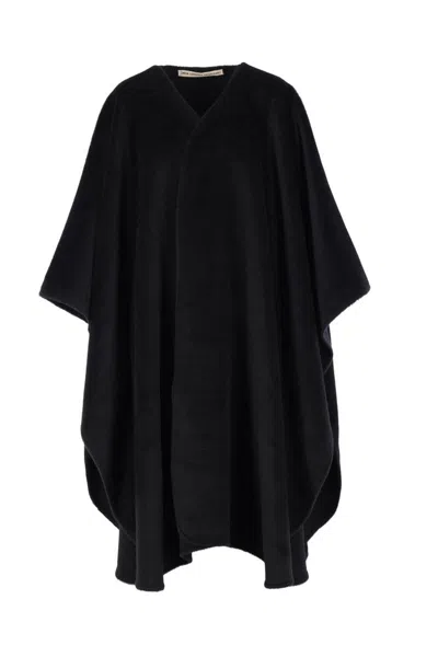 Meta Campania Collective Alpaca Wool Cape In Multi