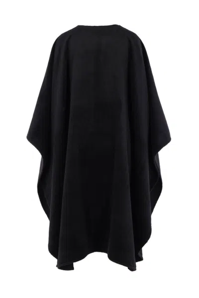 Meta Campania Collective Alpaca Wool Cape In Multi