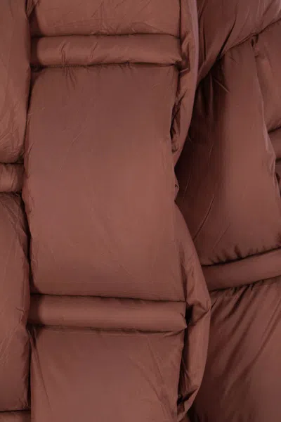 Raxxy Padded Jacket In Brown