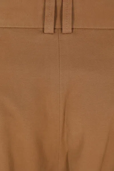 The Row Trousers In Brown
