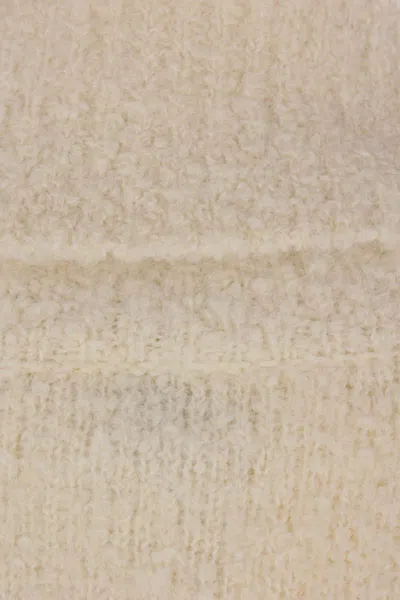 Totême Ribbed-knit Wool-blend Turtleneck Sweater In Neutral