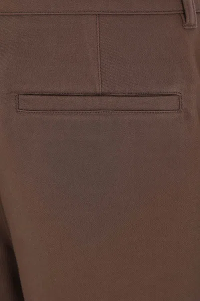 Totême Mid-rise Wide-leg Jeans In Brown