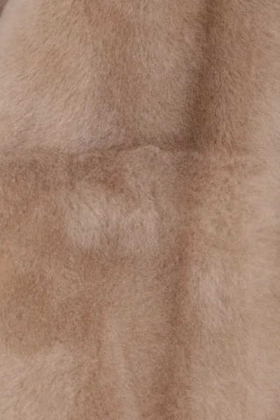 Yves Salomon Coats In Neutral